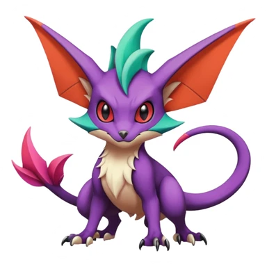 Noivern-Delcatty-Pokémon  sticker