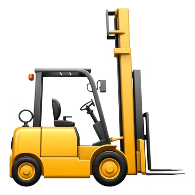 forklift truck sticker