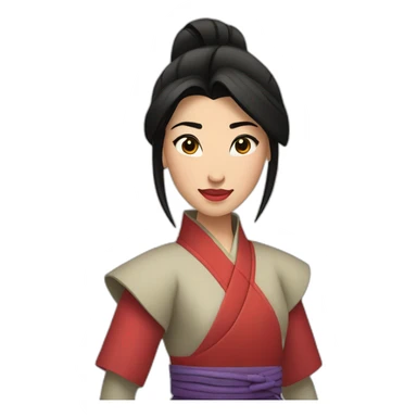 Mulan sticker