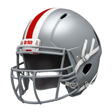 Ohio state football helmet sticker