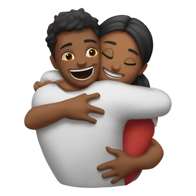emoji hugs khinkali  sticker