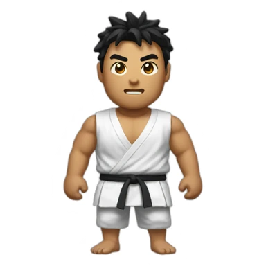 ryu, the runner sticker