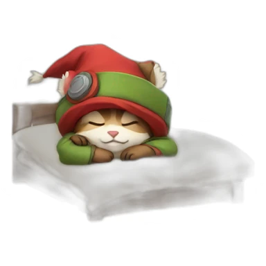 TEEMO SLEEP sticker