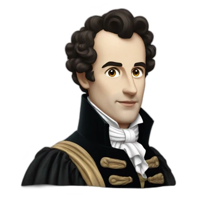 Lord byron  sticker
