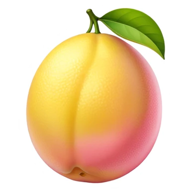 Light pink lemon sticker