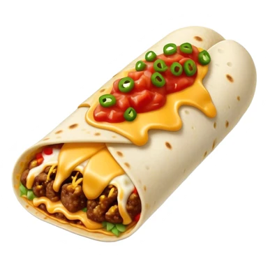 breakfast burrito sticker