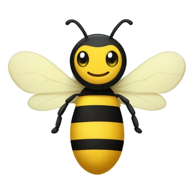 Bee wearing socks  sticker