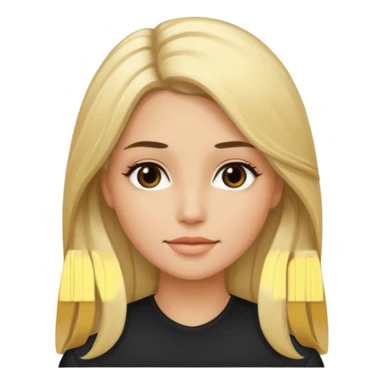 Tipos de rubio en mujer  con californianas cabello en de negro a rubio sticker