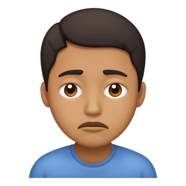 personita cansada o mareada, persona de color  sticker