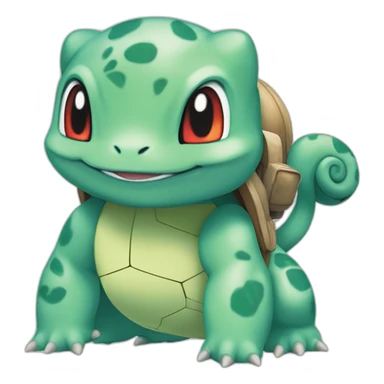 create a new pokemon mixtape Bulbasaur and Squirtle sticker