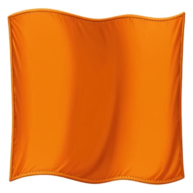Orange flag emoji sticker