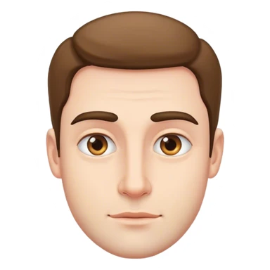 european man sticker