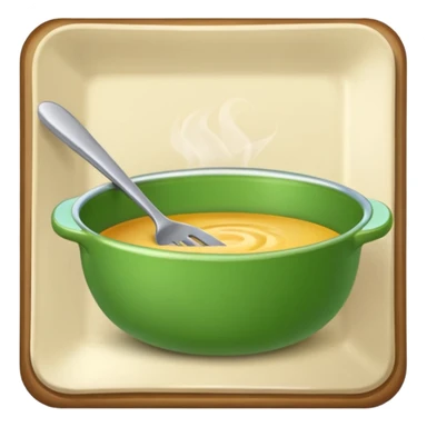 Small icon emoji of list of recipe, minimum details, green #36a767 main color sticker