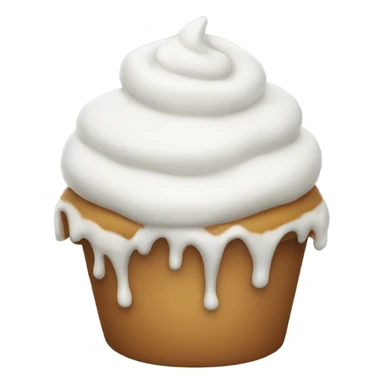 White icing sticker