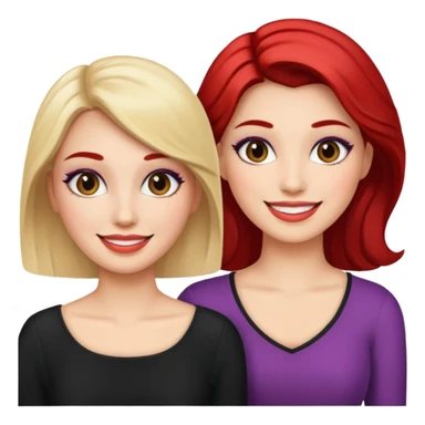 smile with women sticker