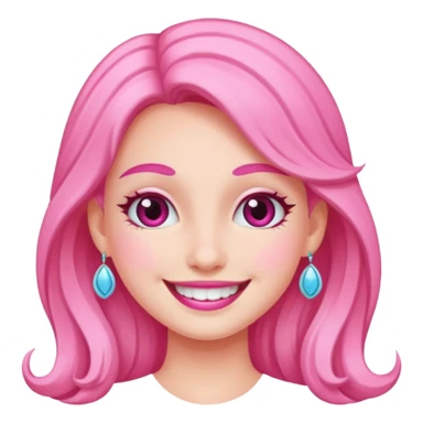 Pink girly Goddess sticker