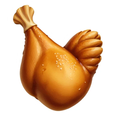 chicken leg sticker