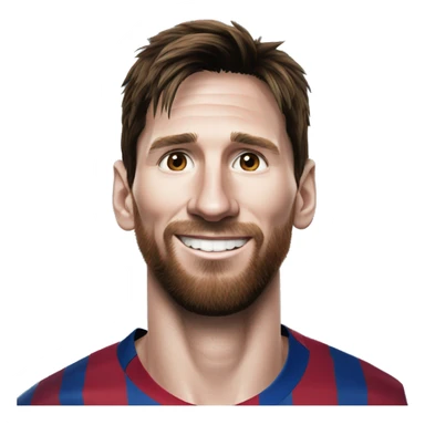 Messi sur un âne  sticker