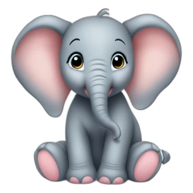 cute baby elephant❤️ sticker