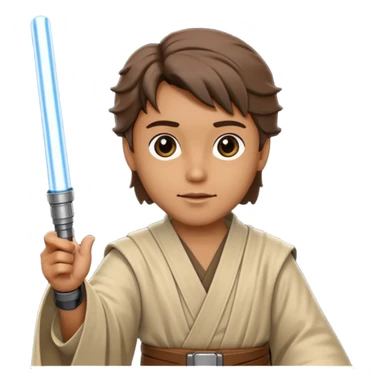 Jedi mind trick where a jedi is waving his hand sticker