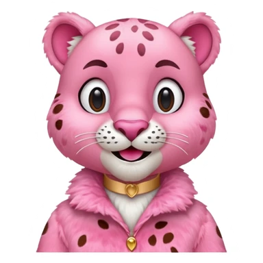 Pink panter sticker