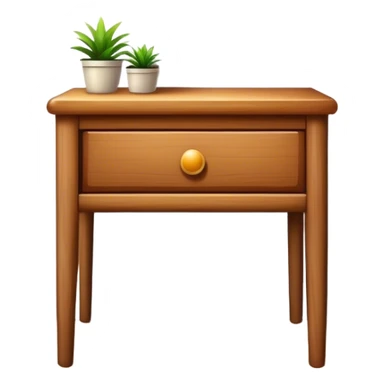 bedside table sticker