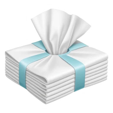 Paper tissues & napkins sticker
