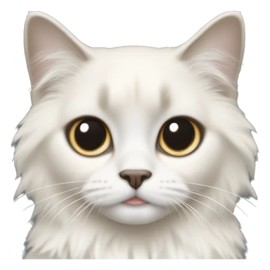 Ah creme and white ragdoll sticker