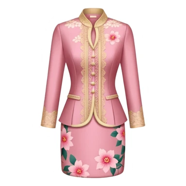 pink kebaya sticker