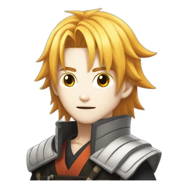 Rengoku from demon slayer  sticker