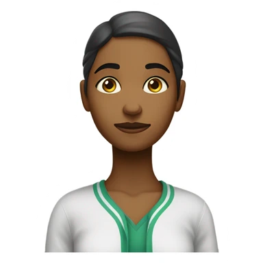 Rag.azza con  febbre forte  sticker