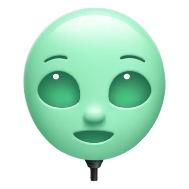 Face massager sticker