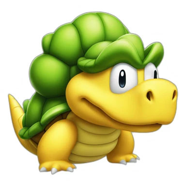 Koopa troopa sticker