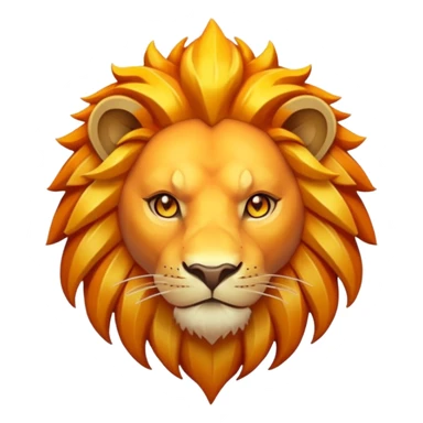Pokemon legendary laranja and yellow crystal lion sticker