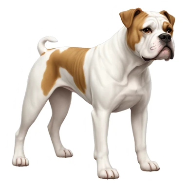 American Bulldog Dog Breed Full Body sticker
