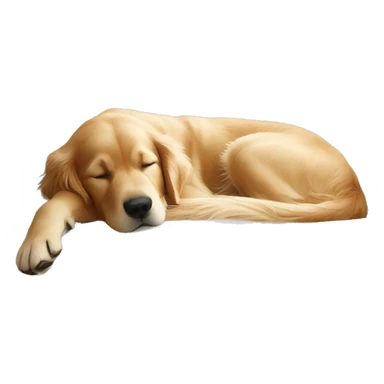 golden retriever sleeping on a white couch from pottery barn sticker