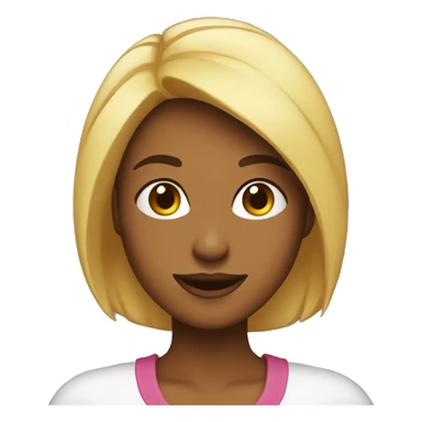 mulher falando sticker