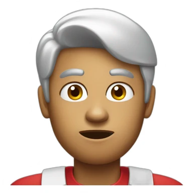 Annoyed mcdonalds worker sticker