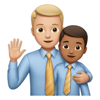 child play beating dad sticker