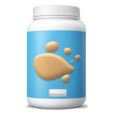protein powder sticker