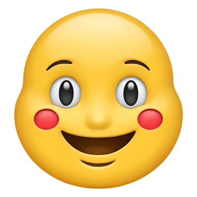 retro smile emoji  sticker