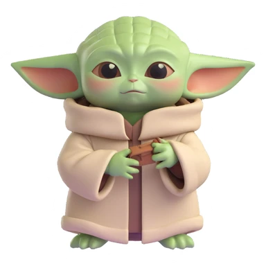 baby yoda sticker