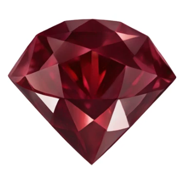 burgundy diamond sticker