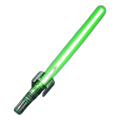 laser saber green sticker