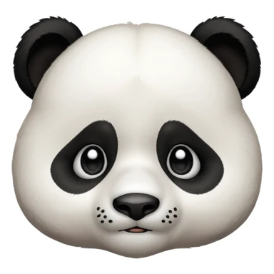 Sad panda sticker