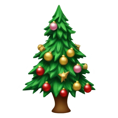 coquette christmas tree sticker