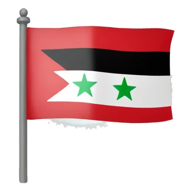 Independent Syria flag sticker