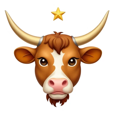 taurus sign in the stars sticker