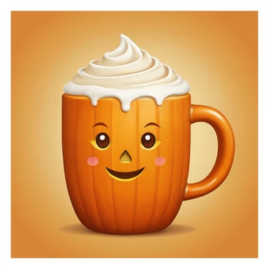 Pumpkin spice latte sticker
