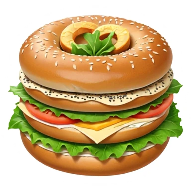 no no i want the Bagel Sandwich in 5–20° gentle bird’s-eye angle

with bun abit on side not on top  sticker